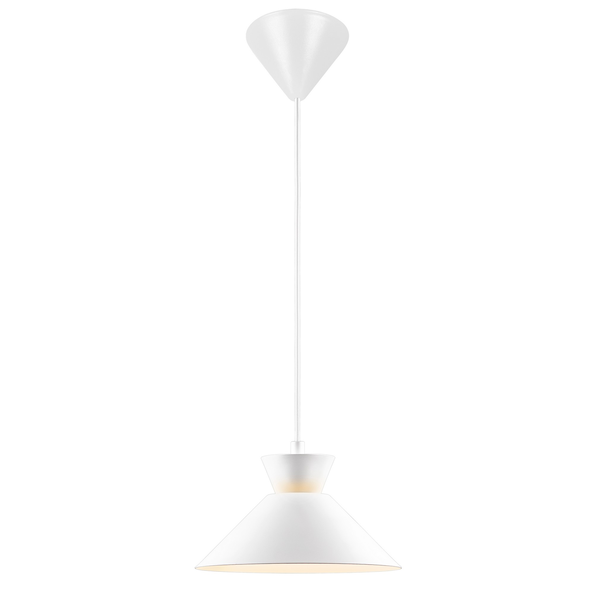 Lampa wisząca DIAL Nordlux 1xE27 40W Metal Biały NO2213333001 - Nordlux