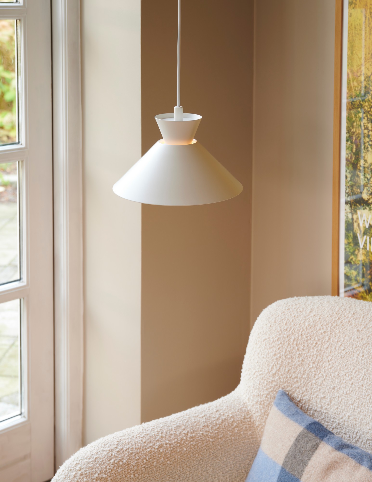 Lampa wisząca DIAL Nordlux 1xE27 40W Metal Biały NO2213333001 - Nordlux - obrazek 2