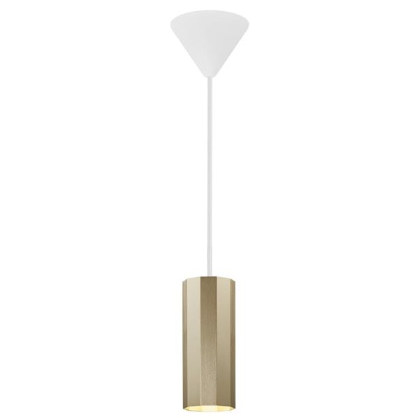 Lampa wisząca ALANIS Nordlux 1xGU10 15W Metal Mosiądz NO2213413035 - Nordlux