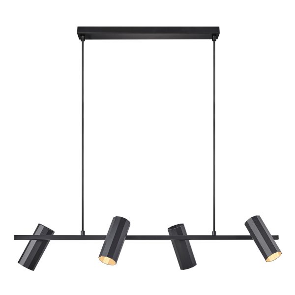 Lampa wisząca ALANIS Nordlux 1xGU10 15W Metal Czarny NO2213423003 - Nordlux