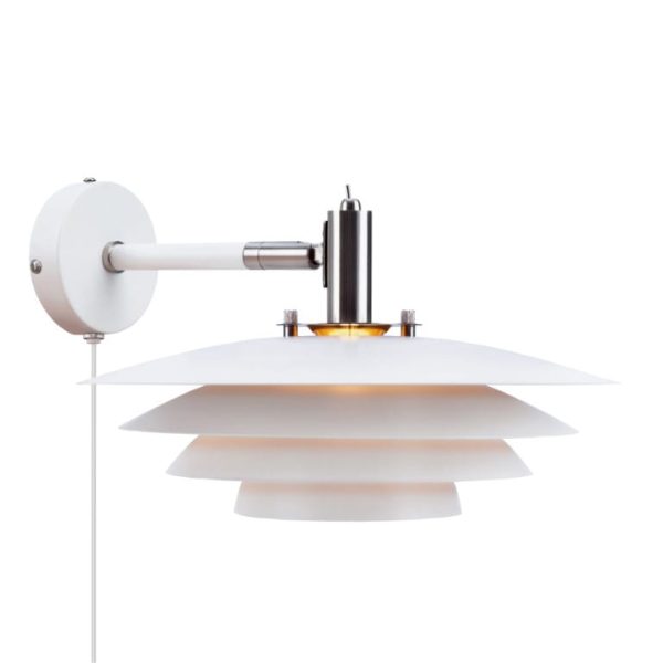 Lampa ścienna BRETAGNE Nordlux 1xG9 25W Metal Biały NO2213471001 - Nordlux