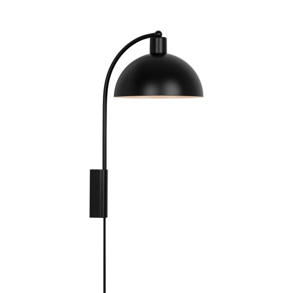Lampa ścienna ELLEN Nordlux 1xE14 40W Metal Czarny NO2213721003 - Nordlux