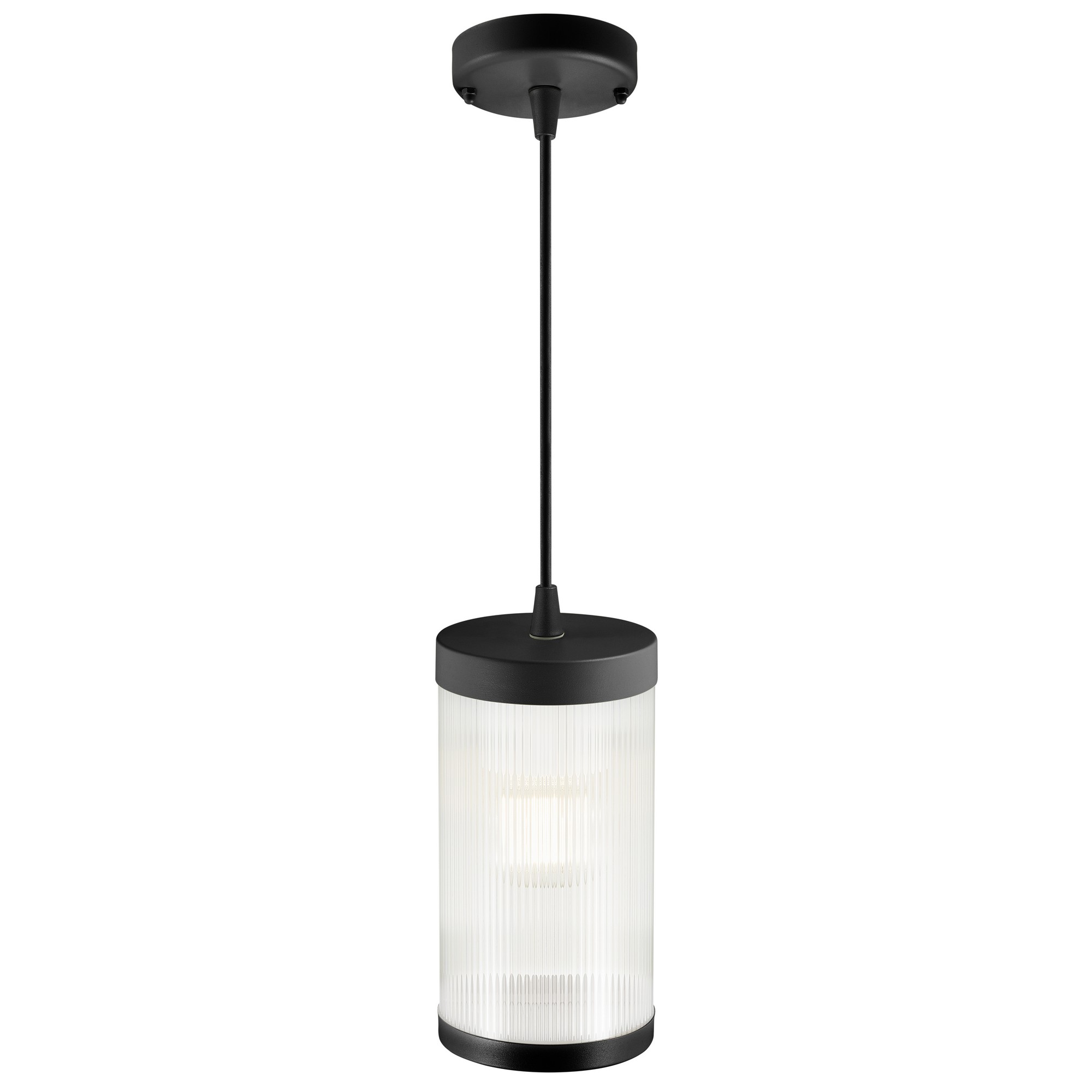 Lampa wisząca COUPAR Nordlux 1xE27 25W Tworzywo sztuczne Czarny NO2218053003 - Nordlux - obrazek 3