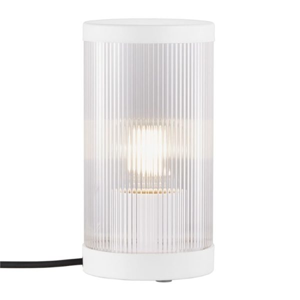 Lampa stołowa COUPAR Nordlux 1xE27 25W Tworzywo sztuczne Biały NO2218075001 - Nordlux