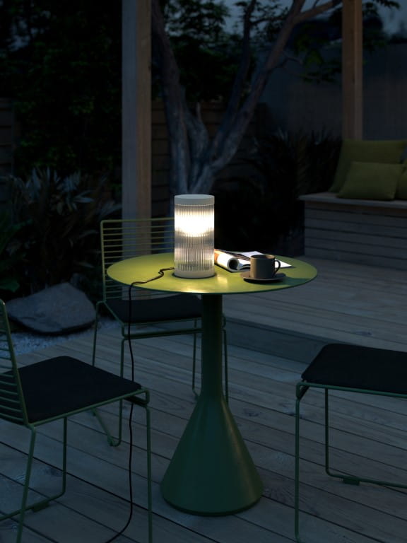 Lampa stołowa COUPAR Nordlux 1xE27 25W Tworzywo sztuczne Beżowy NO2218075008 - Nordlux - obrazek 2