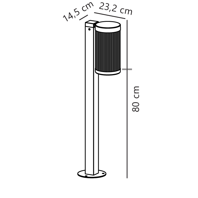 Lampa ogrodowa Coupar NO2218088008 - Nordlux - obrazek 5