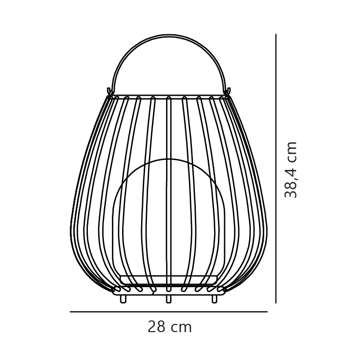 Lampa przenośna zewnętrzna Jim To-Go NO2218105010 - Nordlux - obrazek 3