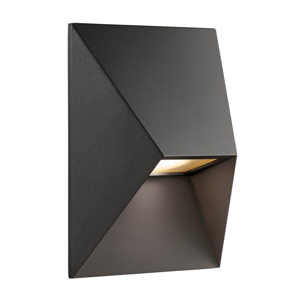 Lampa ścienna PONTIO Nordlux 1xGU10 25W Aluminium Czarny NO2218171003 - Nordlux
