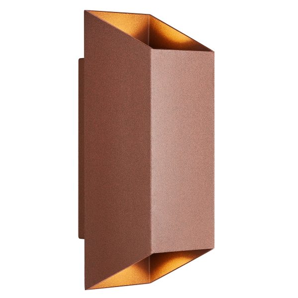 Lampa ścienna NICO Nordlux 2xGU10 35W Aluminium Zardzewiały NO2218221009 - Nordlux