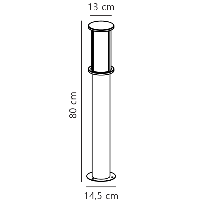 Lampa ogrodowa Linton NO2218308035 - Nordlux - obrazek 3