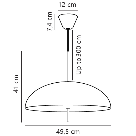 Lampa wisząca Versale NO2220053003 - Design for The People - obrazek 6