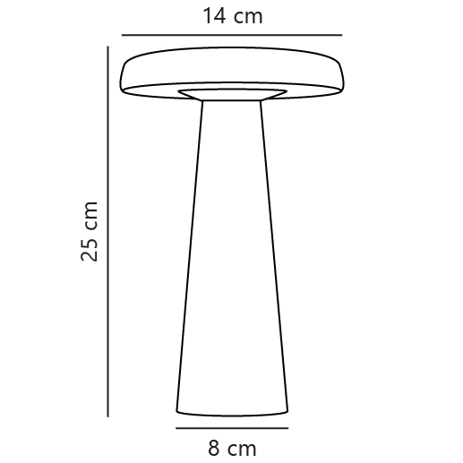 Lampa przenośna zewnętrzna Arcello NO2220155061 - Design for The People - obrazek 5