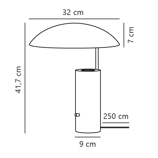 Lampa stołowa Mademoiselles NO2220405001 - Design for The People - obrazek 10