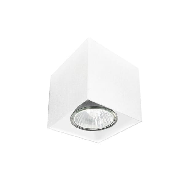 Plafon Cage out mini 0-1 - Biały (70 mm) 1075 - Antigo