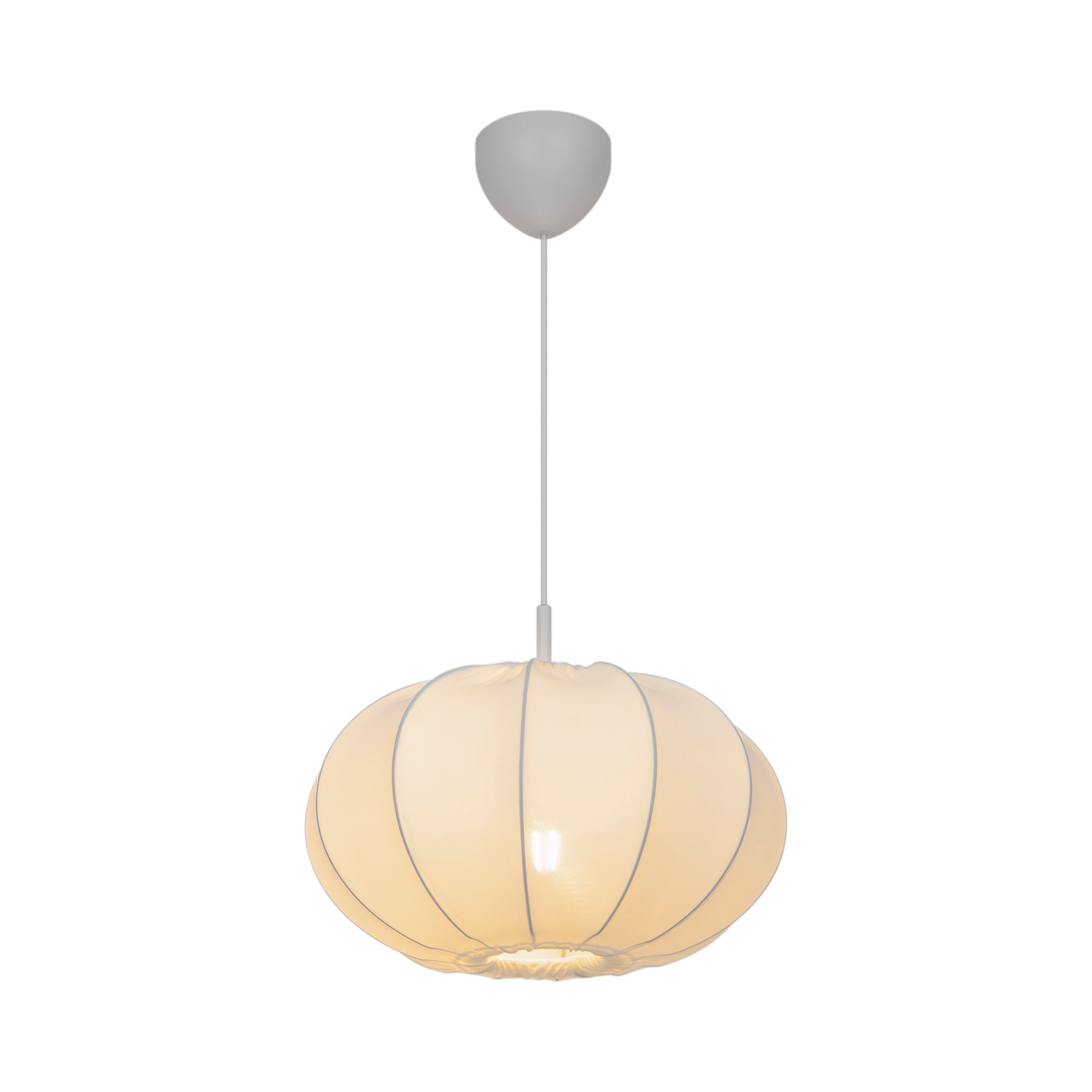 Lampa wisząca AERON Nordlux 1xE27 40W Tekstylia Biały NO2312153001 - Nordlux