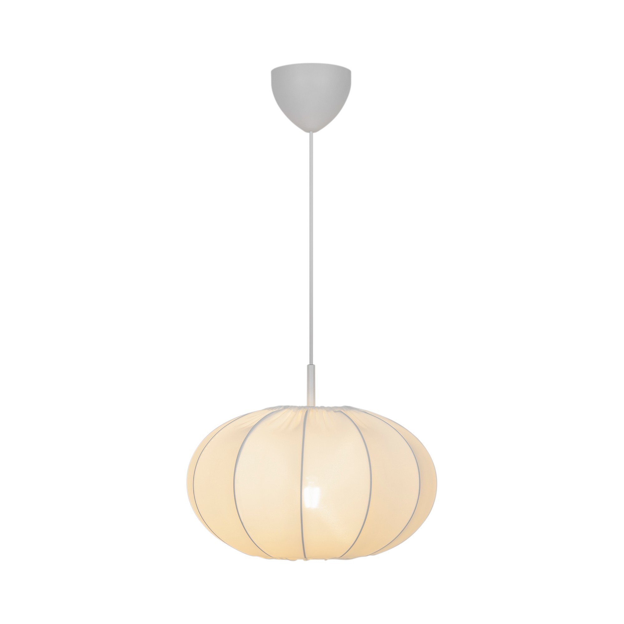 Lampa wisząca AERON Nordlux 1xE27 40W Tekstylia Biały NO2312153001 - Nordlux - obrazek 6