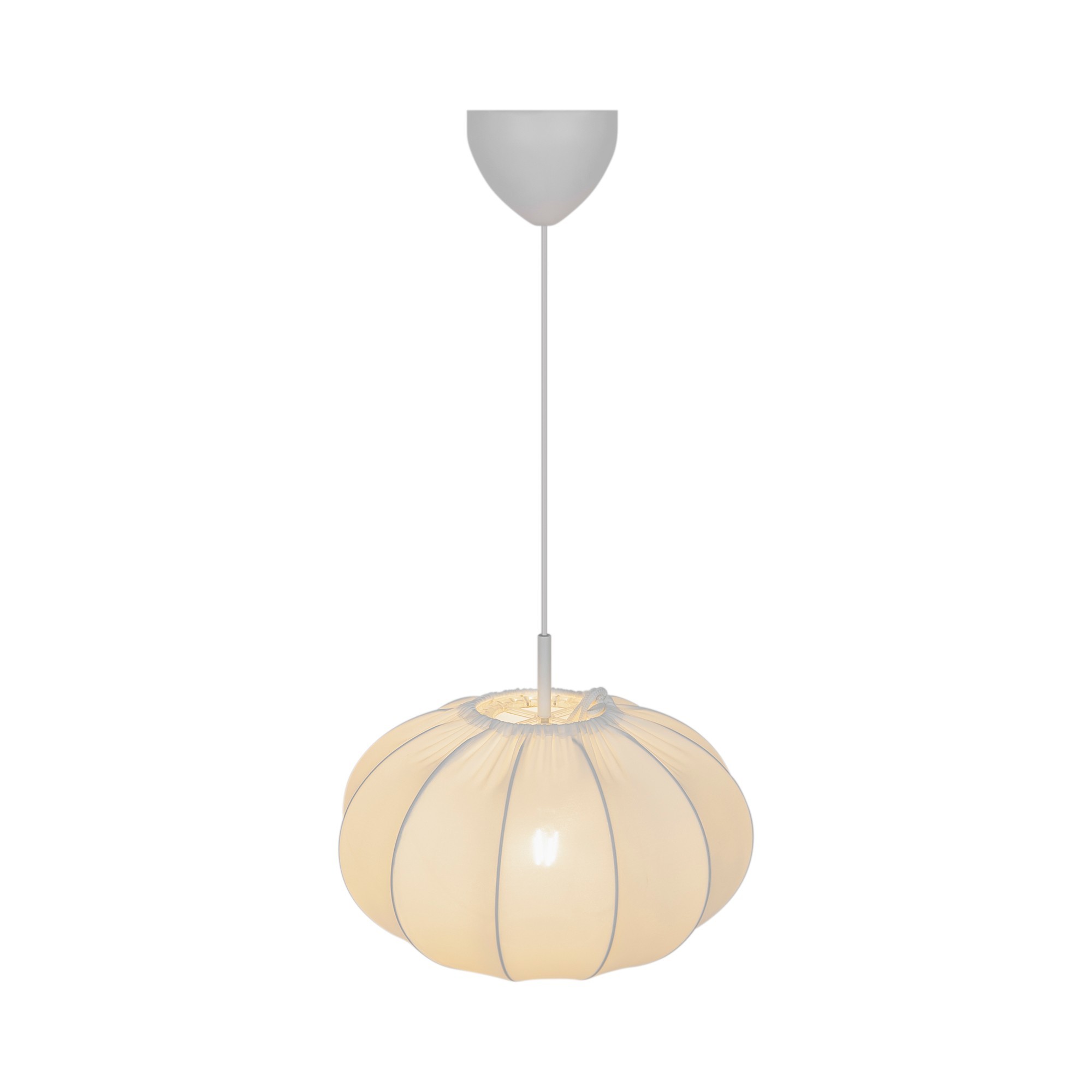 Lampa wisząca AERON Nordlux 1xE27 40W Tekstylia Biały NO2312153001 - Nordlux - obrazek 7