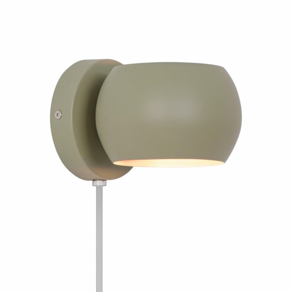 Lampa ścienna BELIR Nordlux 1xG9 5W Metal Zakurzona zieleń NO2312201023 - Nordlux