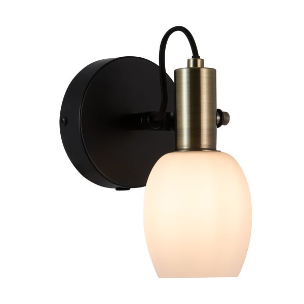Lampa ścienna ARILD Nordlux 1xE14 40W Metal Czarny NO2312291003 - Nordlux
