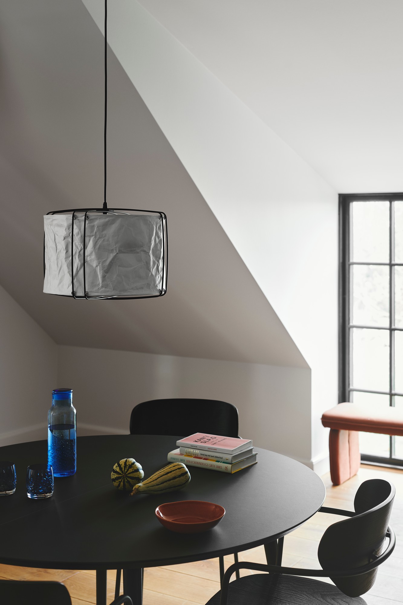 Lampa wisząca CARDINE Nordlux 1xE27 60W Papier Biały NO2312403001 - Nordlux - obrazek 6