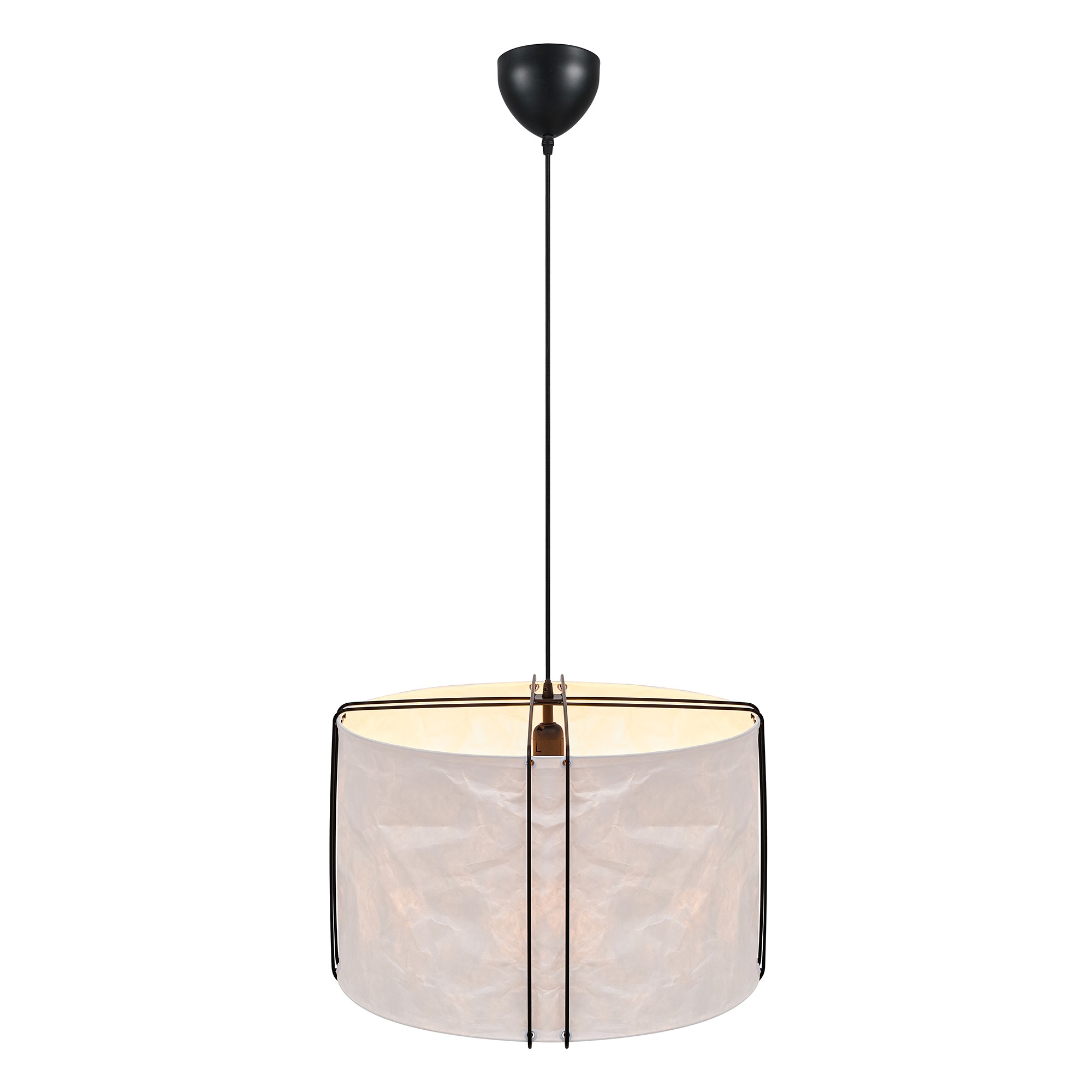 Lampa wisząca CARDINE Nordlux 1xE27 60W Papier Biały NO2312423001 - Nordlux - obrazek 6