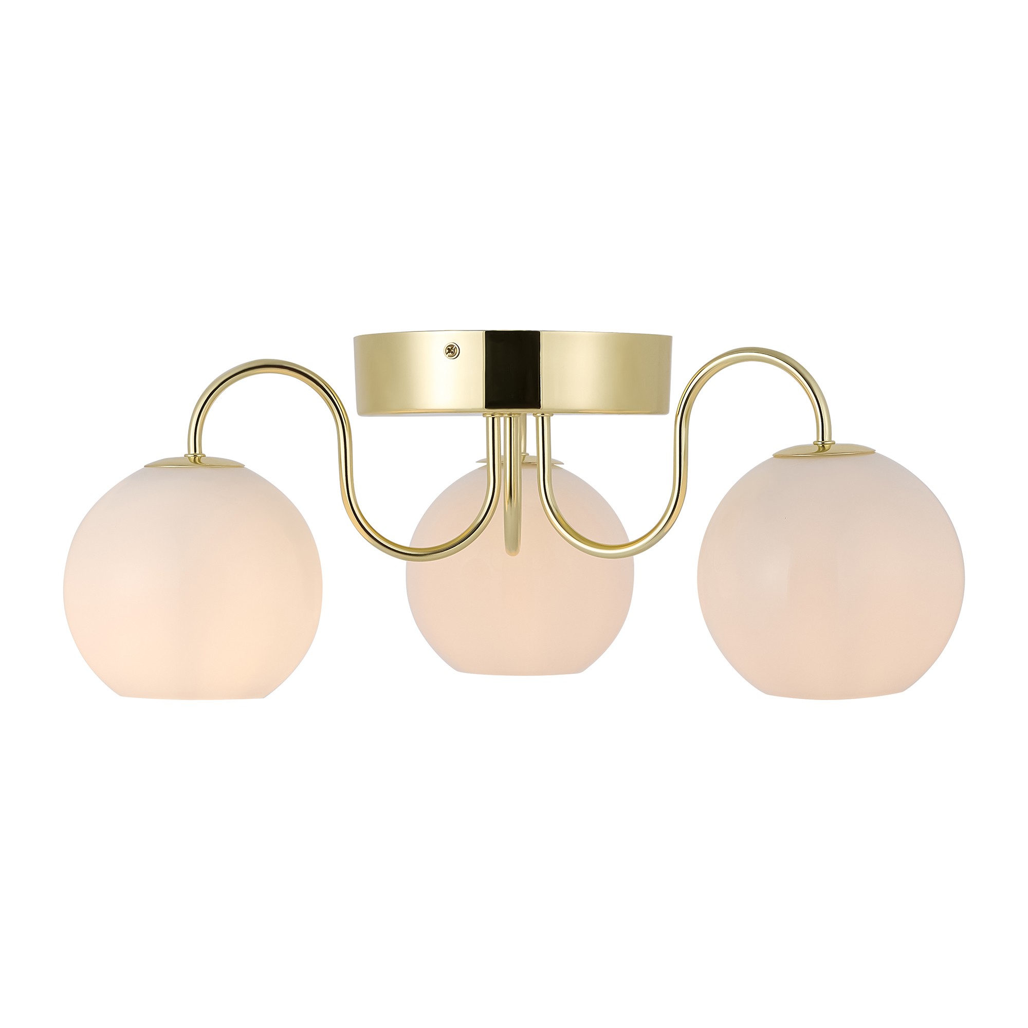 Lampa sufitowa FRANCA Nordlux 3xE14 40W Metal Mosiądz NO2312506035 - Nordlux - obrazek 4