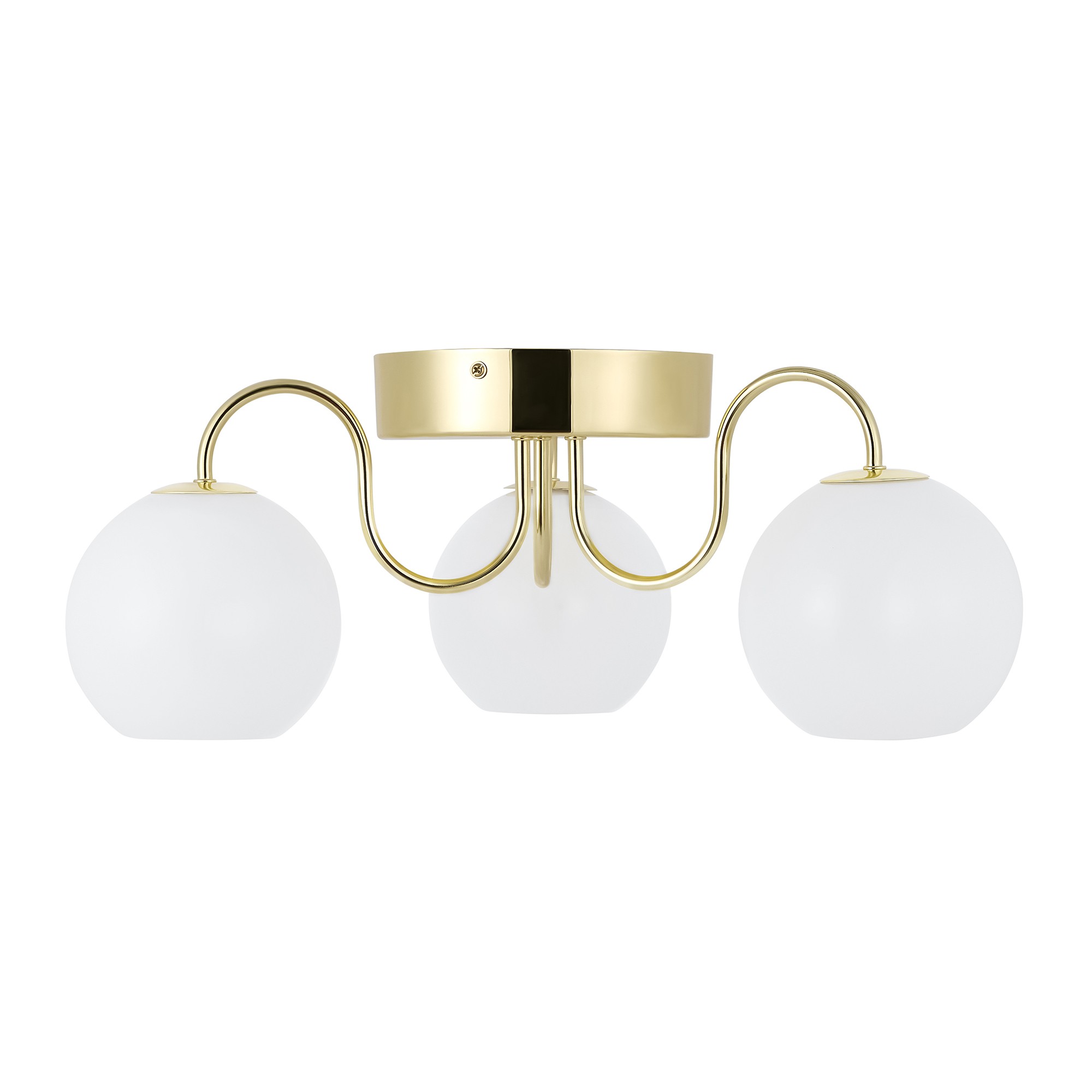 Lampa sufitowa FRANCA Nordlux 3xE14 40W Metal Mosiądz NO2312506035 - Nordlux - obrazek 5