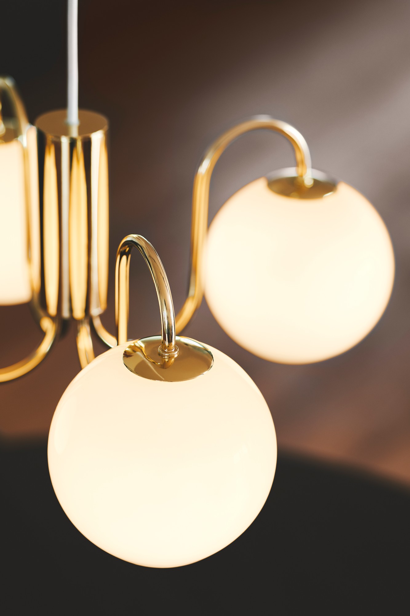 Lampa wisząca FRANCA Nordlux 4xE14 40W Metal Mosiądz NO2312543035 - Nordlux - obrazek 3