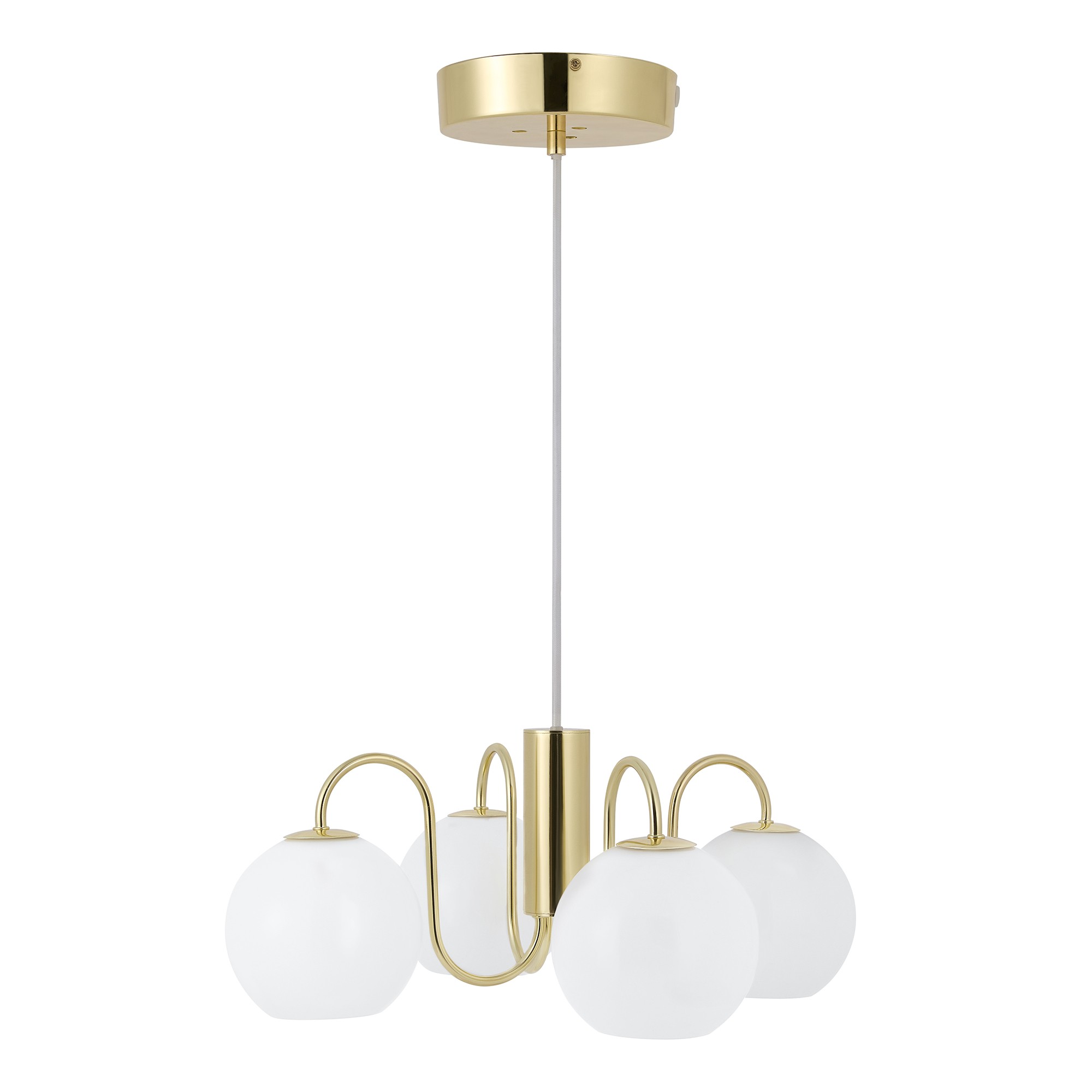 Lampa wisząca FRANCA Nordlux 4xE14 40W Metal Mosiądz NO2312543035 - Nordlux - obrazek 7