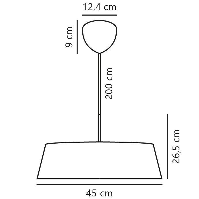 Lampa wisząca CLASI Nordlux 1xE27 15W Metal Czarny NO2312623003 - Nordlux - obrazek 6