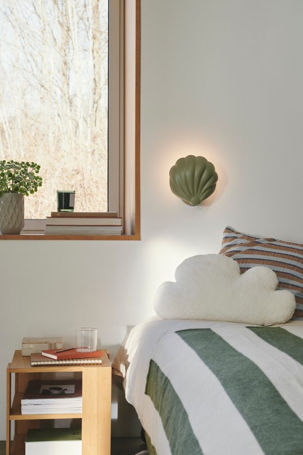 Lampa ścienna KONCHI Nordlux 1xE14 25W Metal Zielony NO2312901023 - Nordlux