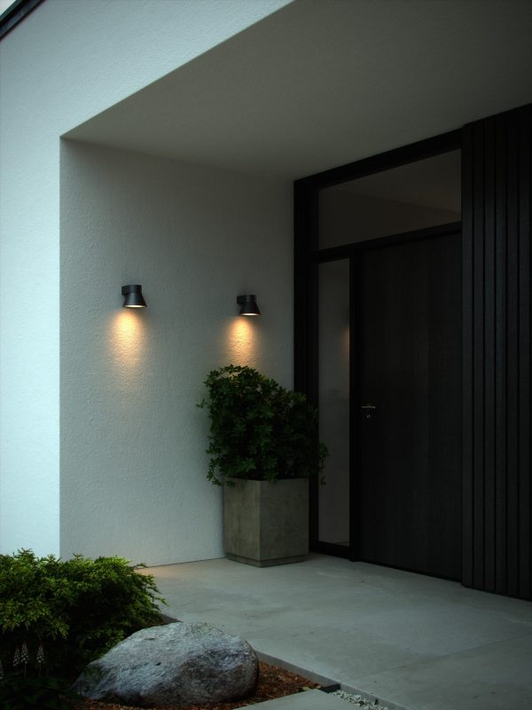 Lampa ścienna KYKLOP Nordlux 1xGU10 25W Metal Czarny NO2318071003 - Nordlux