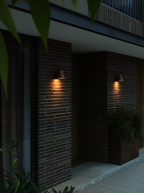Lampa ścienna KYKLOP Nordlux 1xGU10 25W Metal Zardzewiały NO2318071009 - Nordlux