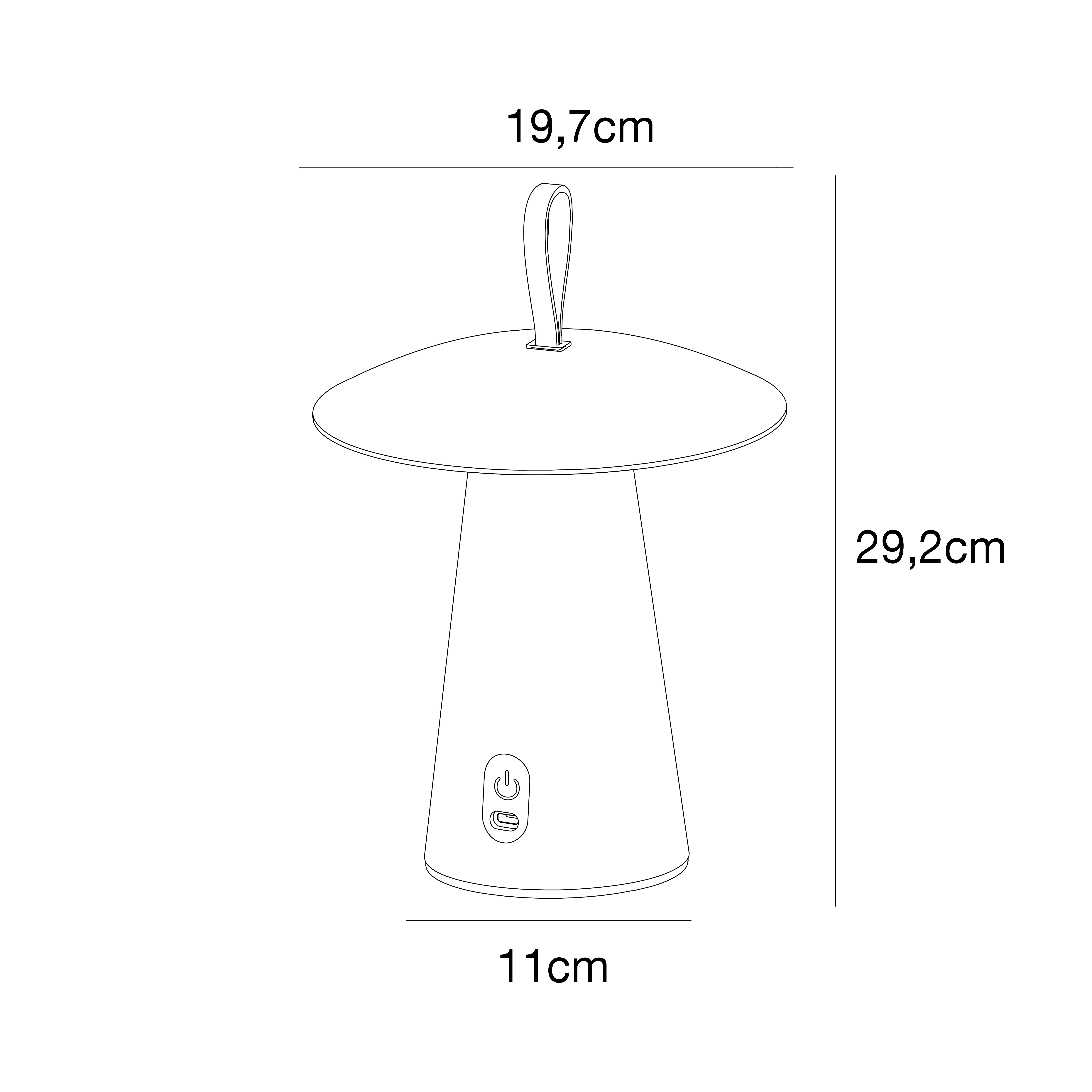 Lampa przenośna zewnętrzna Ara To-Go NO2318245001 - Nordlux - obrazek 5