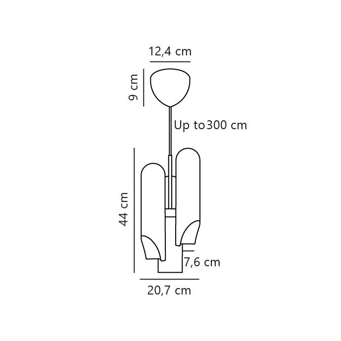 Lampa wisząca Rochelle NO2320283003 - Design for The People - obrazek 3