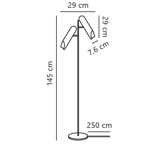 Lampa podłogowa Rochelle NO2320314003 - Design for The People - obrazek 5