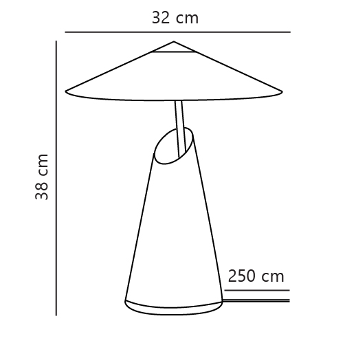 Lampa stołowa Taido NO2320375033 - Design for The People - obrazek 5