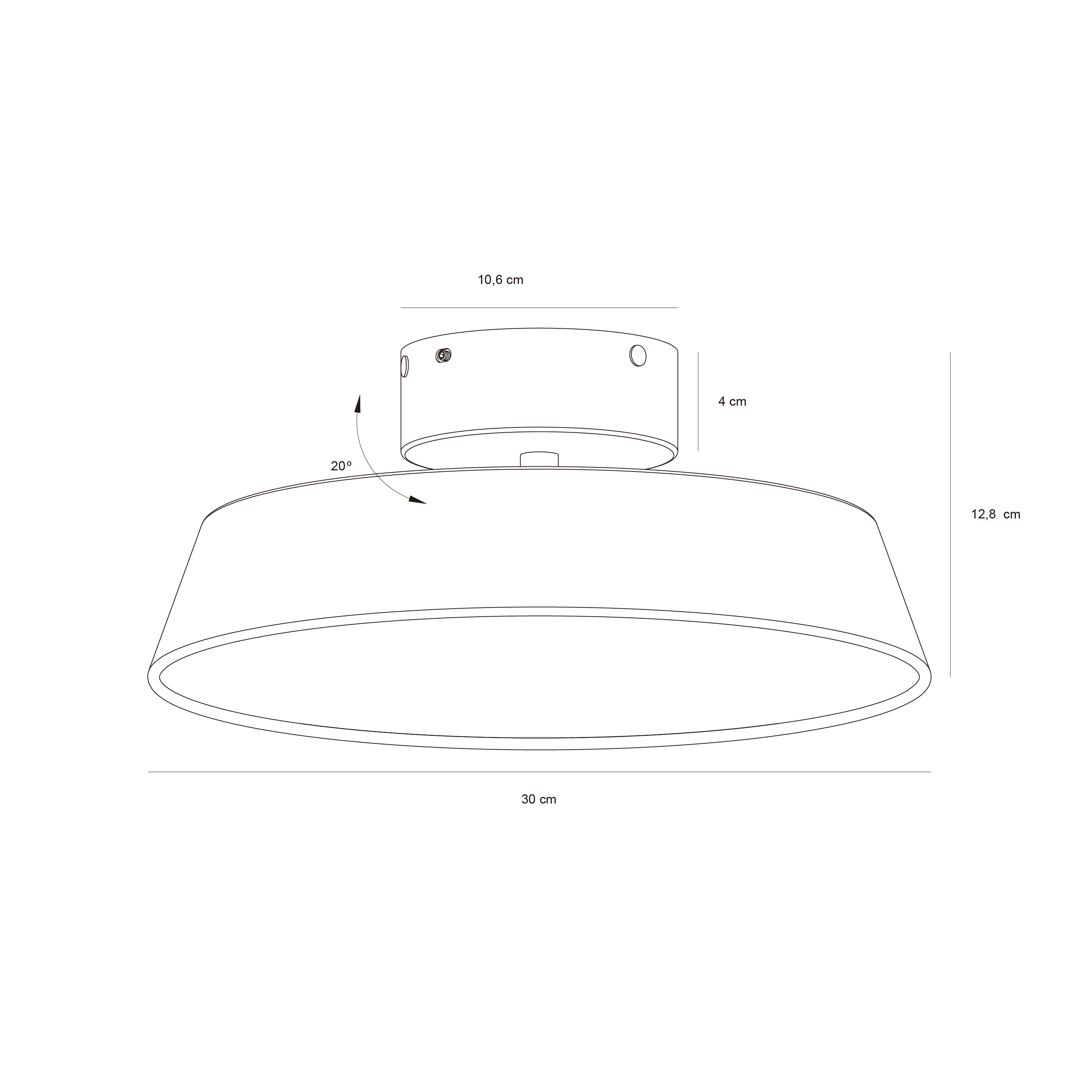 Lampa sufitowa Kaito NO2320536001 - Design for The People - obrazek 5