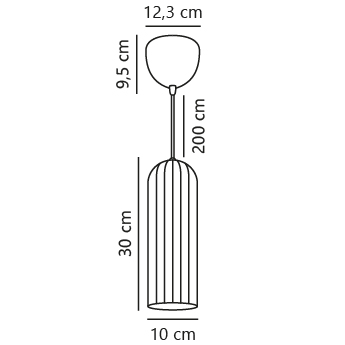 Lampa wisząca Miella NO2412523047 - Nordlux - obrazek 7