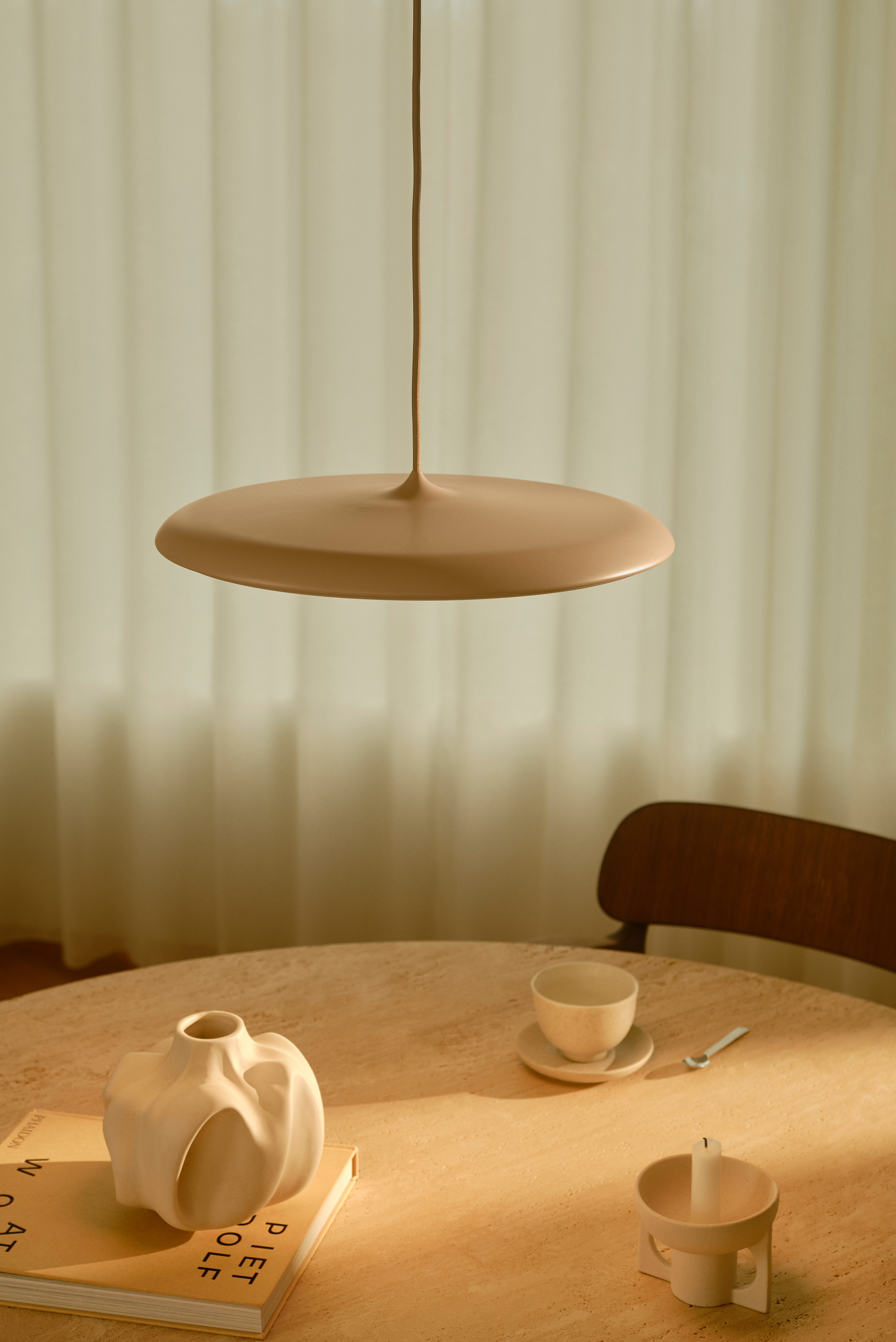 Lampa wisząca stylowa LED 25W Artist różowa NO2420223057 - Design for The People - obrazek 2