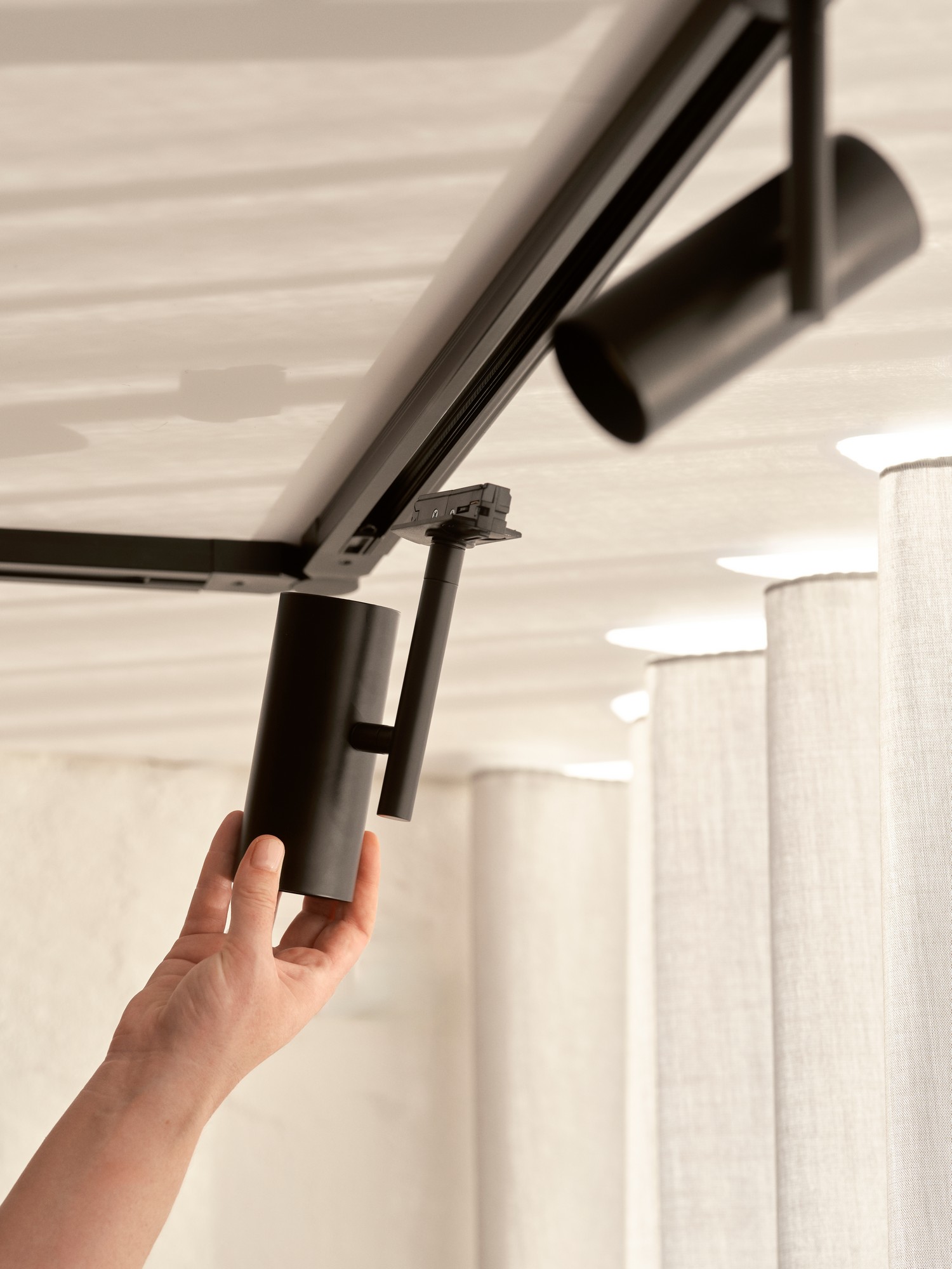 Reflektor szynowy minimalistyczny Nordlux JEROME LINK — czarny, GU10, 2510079903 - obrazek 4