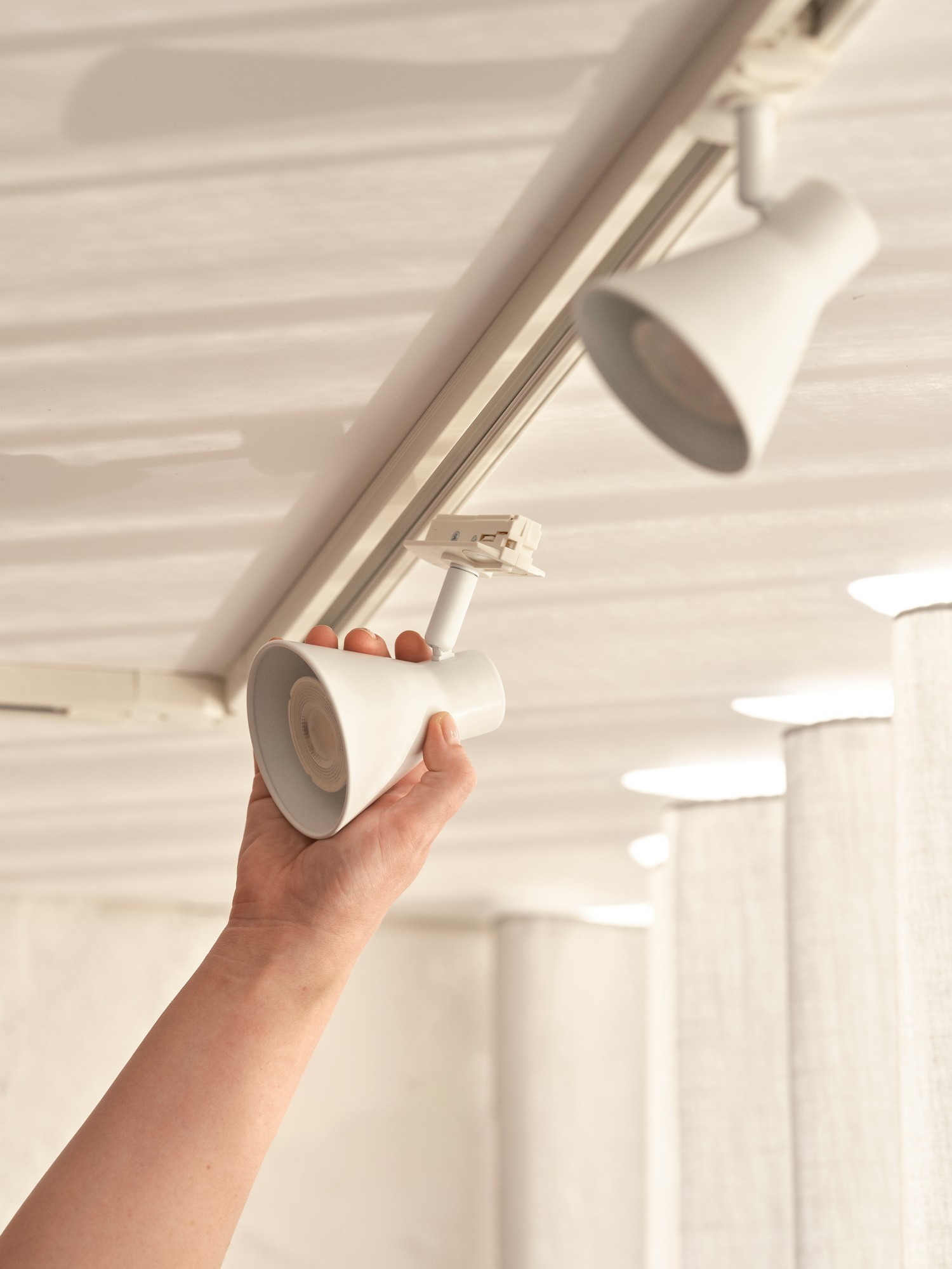 Reflektor szynowy minimalistyczny Nordlux EIK LINK — biały, GU10, 2510389901 - obrazek 4