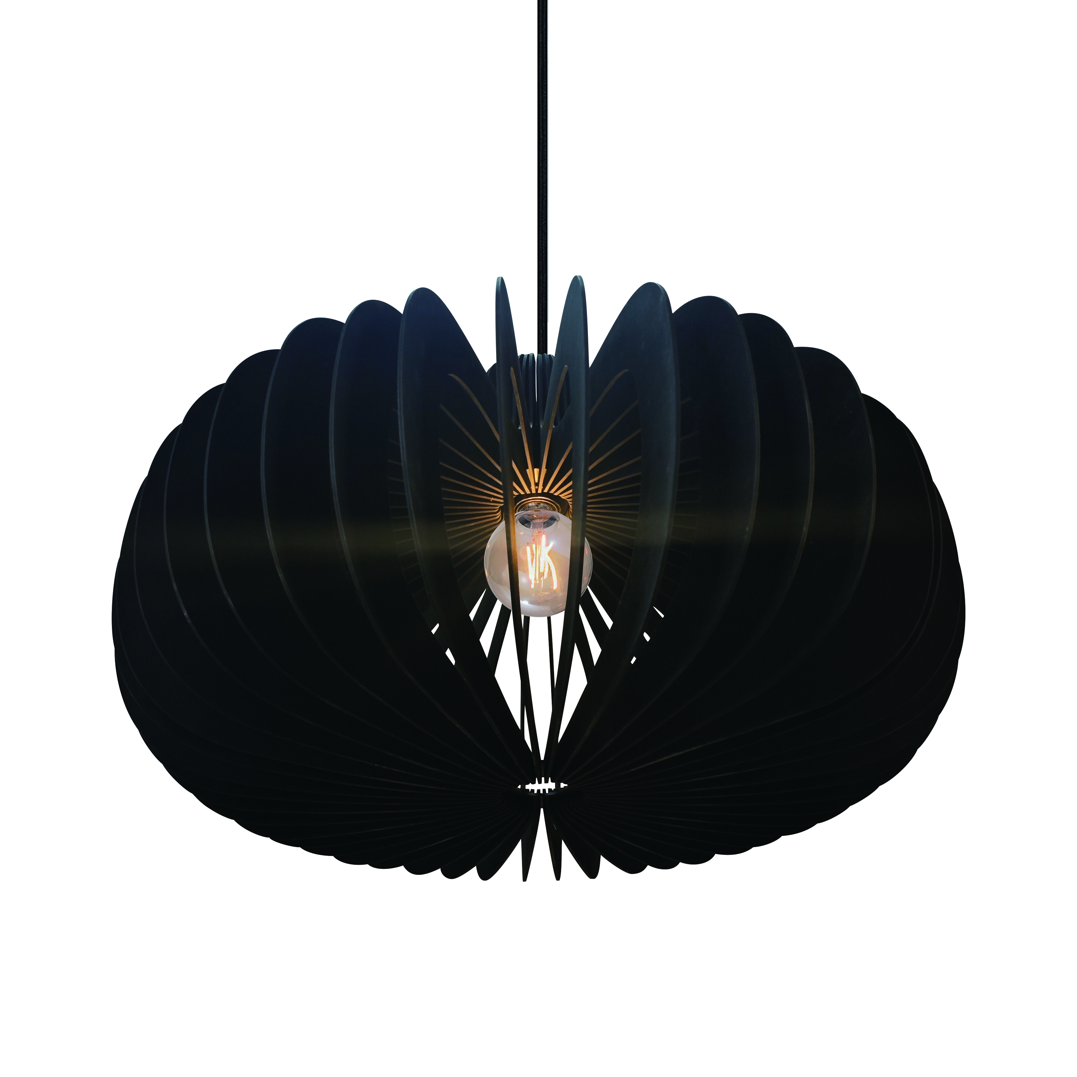 Lampa wisząca drewniana E27 Hazo NO2512073003 - Nordlux