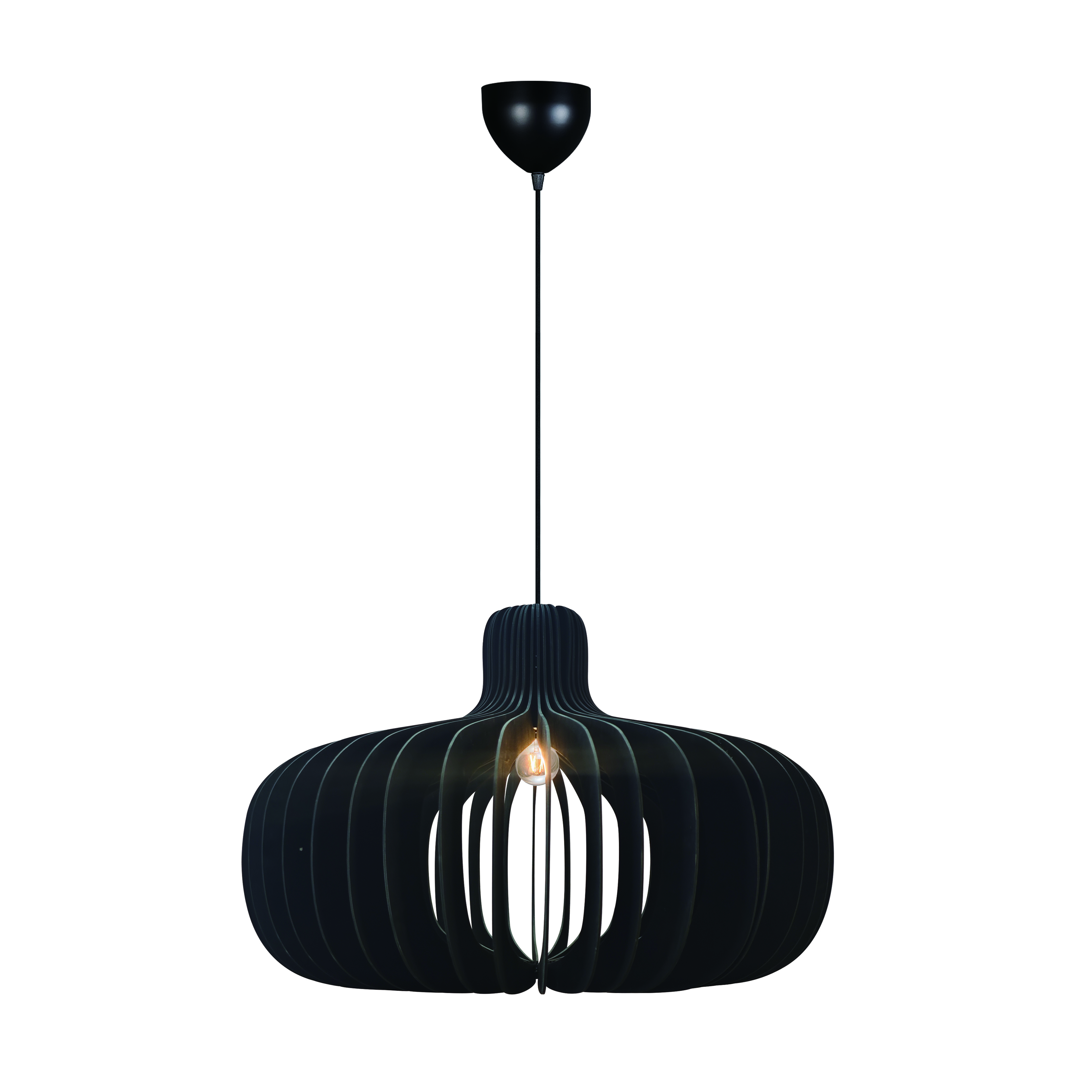 Lampa wisząca drewniana E27 Hazo NO2512073003 - Nordlux - obrazek 4