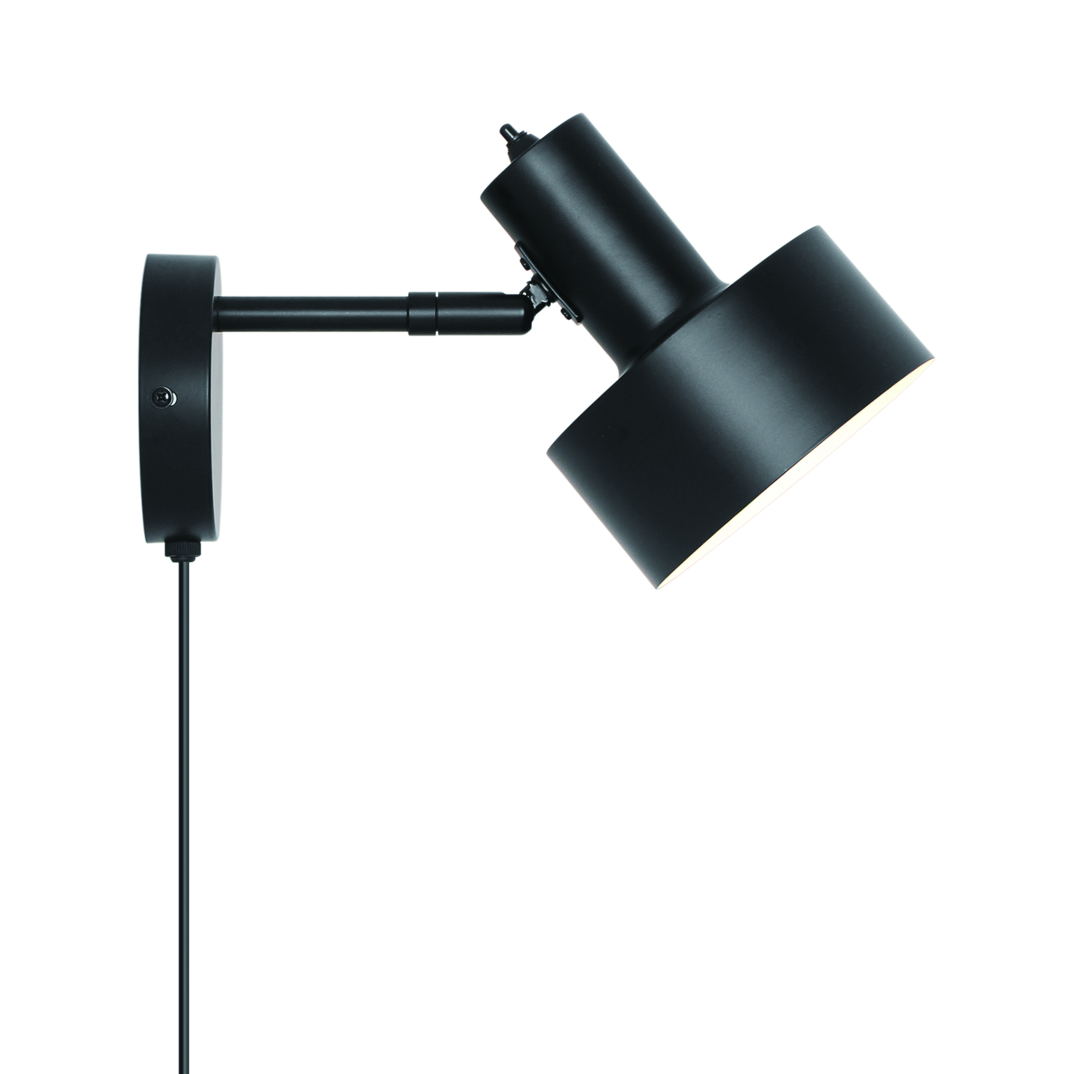 Kinkiet Matis plastikowy czarny E27 NO2512201003 - Nordlux - obrazek 2