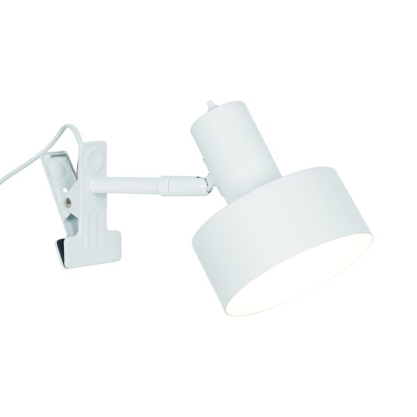 Minimalistyczna biała Lampa z klipsem Matis NO2512222001 - Nordlux