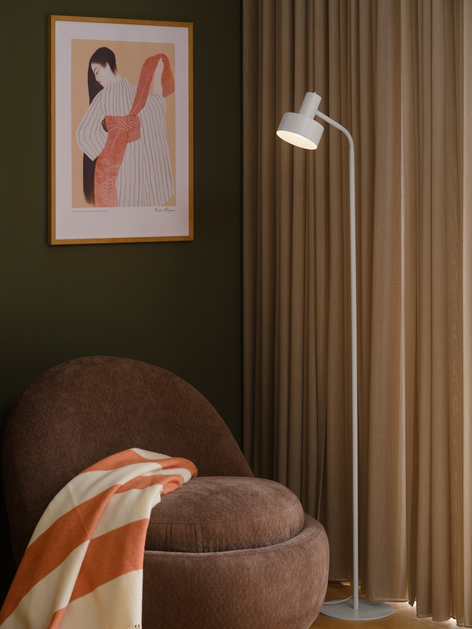 Lampa podłogowa Matis biała minimalistyczna NO2512244001 - Nordlux - obrazek 6