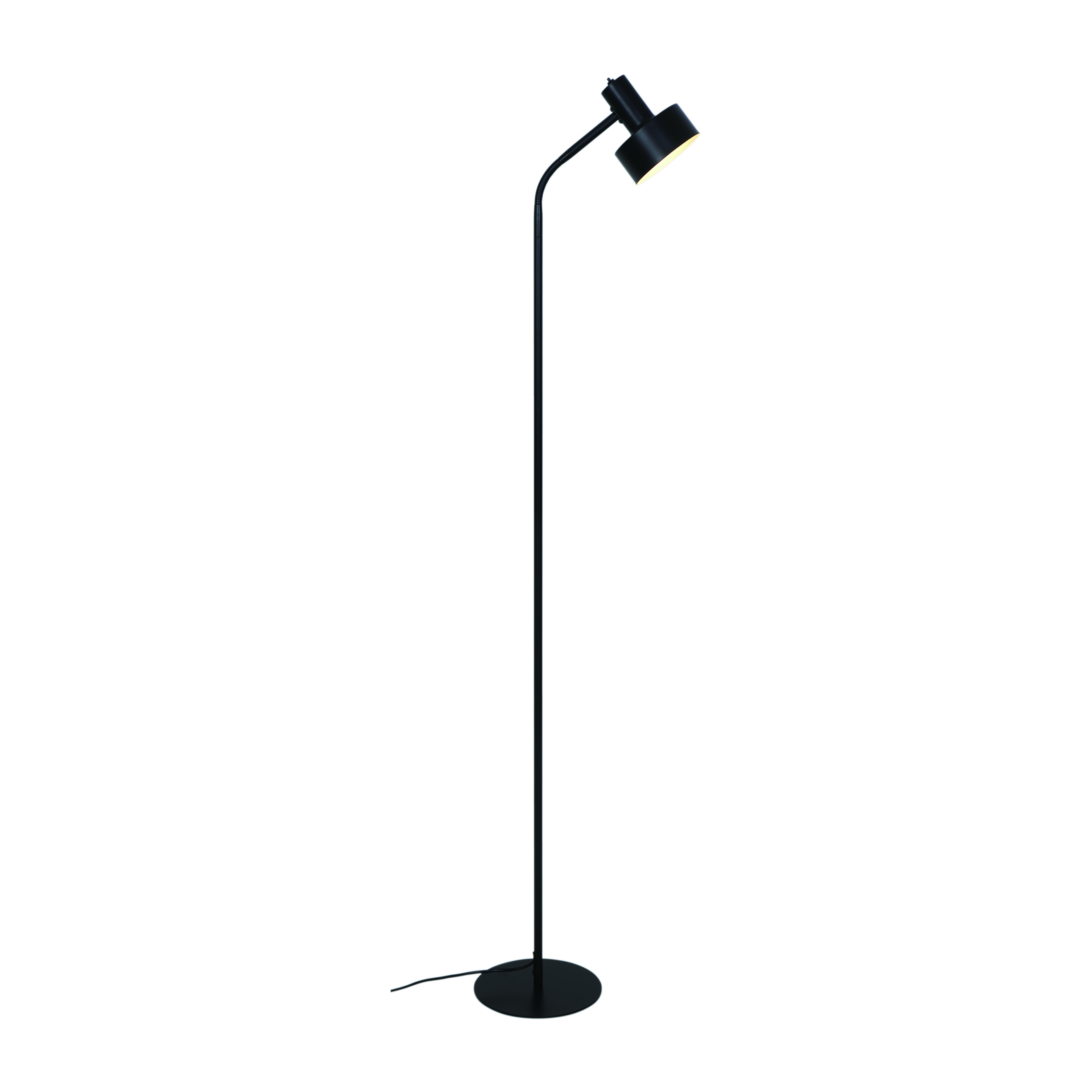 Lampa podłogowa Matis czarna minimalistyczna NO2512244003 - Nordlux