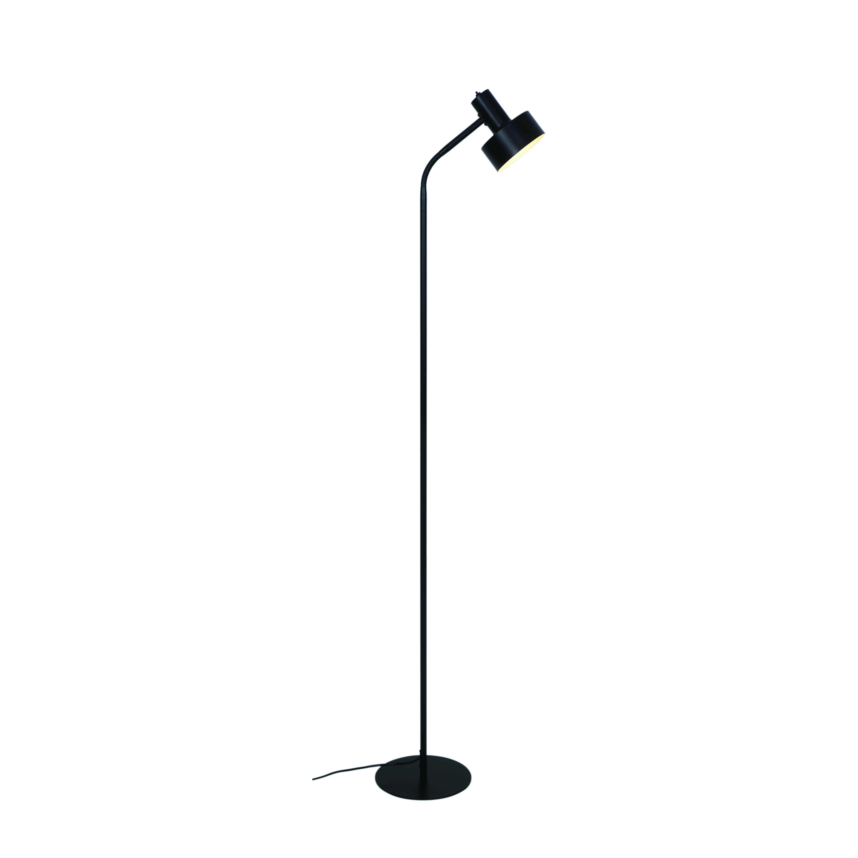 Lampa podłogowa Matis czarna minimalistyczna NO2512244003 - Nordlux - obrazek 3