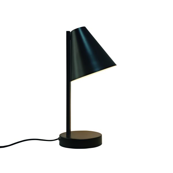 Lampa biurkowa z portem ładowania USB-C czarna Wilmer NO2512305003 - Nordlux